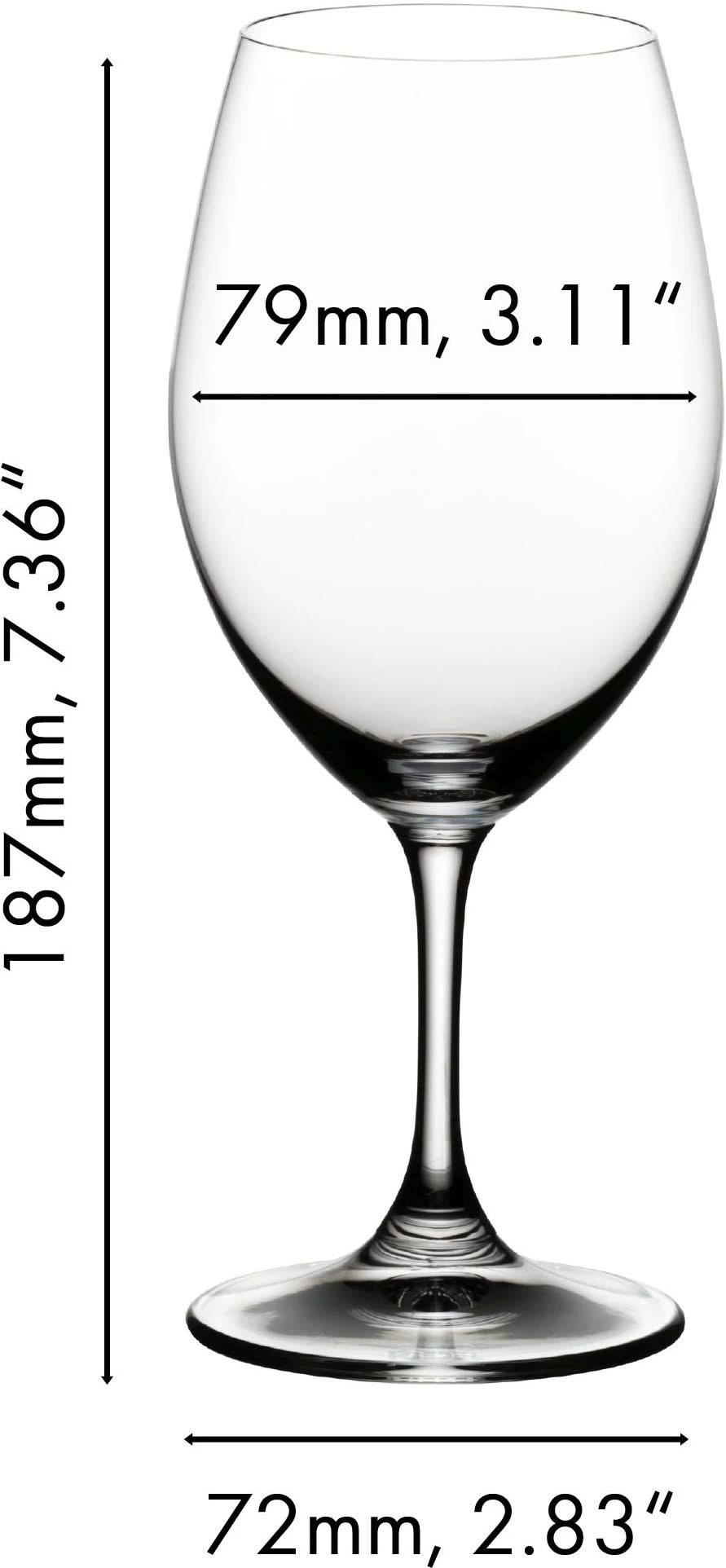 Riedel Rode Wijnglazen Ouverture - 350 ml - 2 stuks