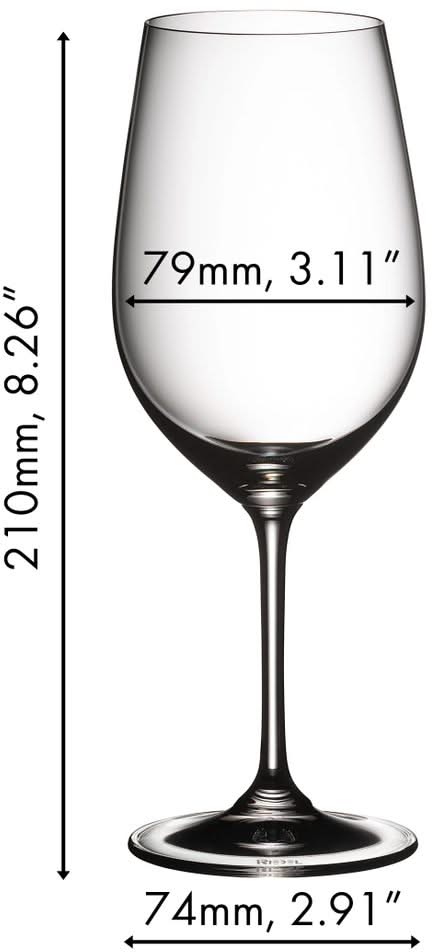 Riedel Witte Wijnglazen Vinum - Riesling / Grand Cru - 400 ml - 2 stuks