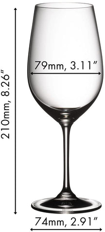 Riedel Witte Wijnglazen Vinum - Riesling / Grand Cru - 400 ml - 2 stuks