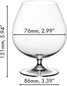 Riedel Cognac Glazen Vinum - 885 ml - 2 stuks