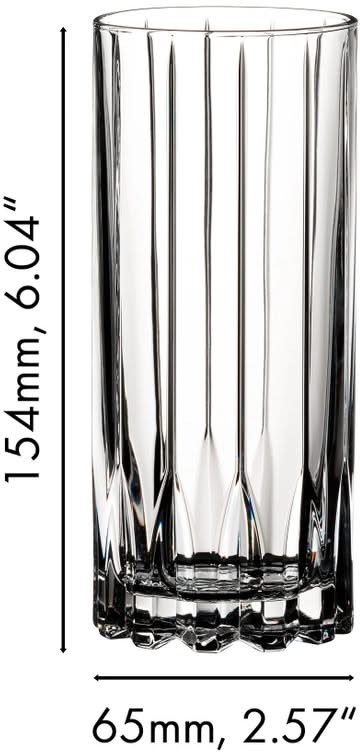 Riedel Longdrinkglazen / Mojito glazen / Cocktailglazen Highball - 310 ml - 2 stuks