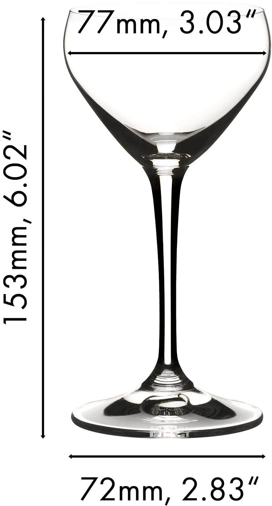 Riedel Cocktailglazen Nick En Nora - 140 ml - 2 stuks