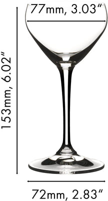 Riedel Cocktailglazen Nick En Nora - 140 ml - 2 stuks