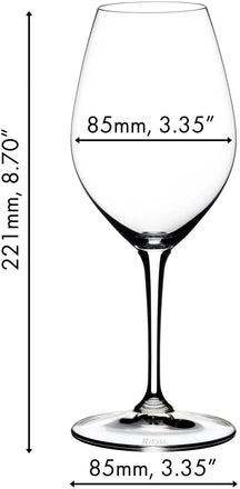 Riedel Champagne Glazen / Witte Wijnglazen Wine Friendly - 440 ml - 4 stuks