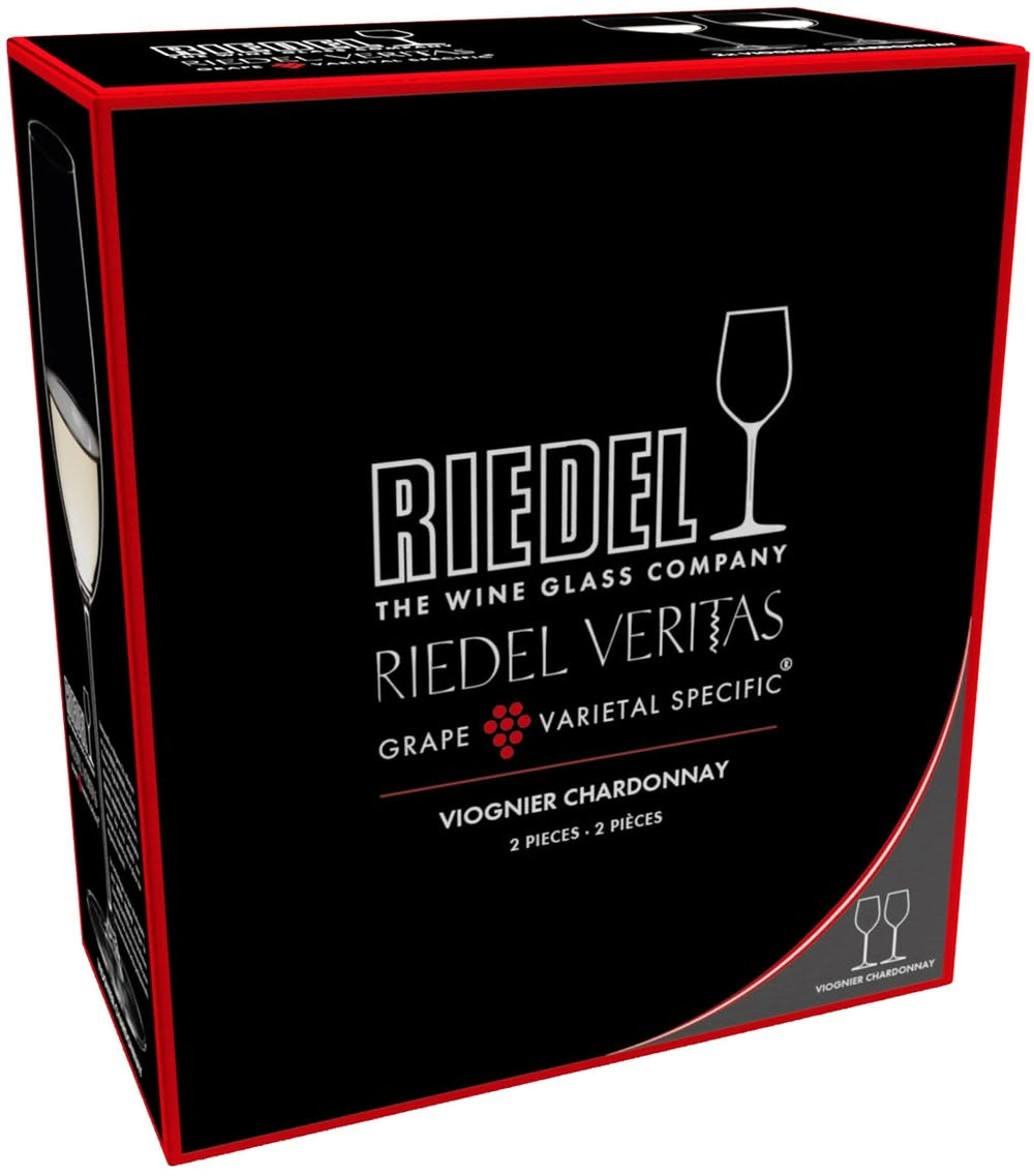 Riedel Witte Wijnglazen Veritas - Viognier/Chardonnay - 370 ml - 2 stuks