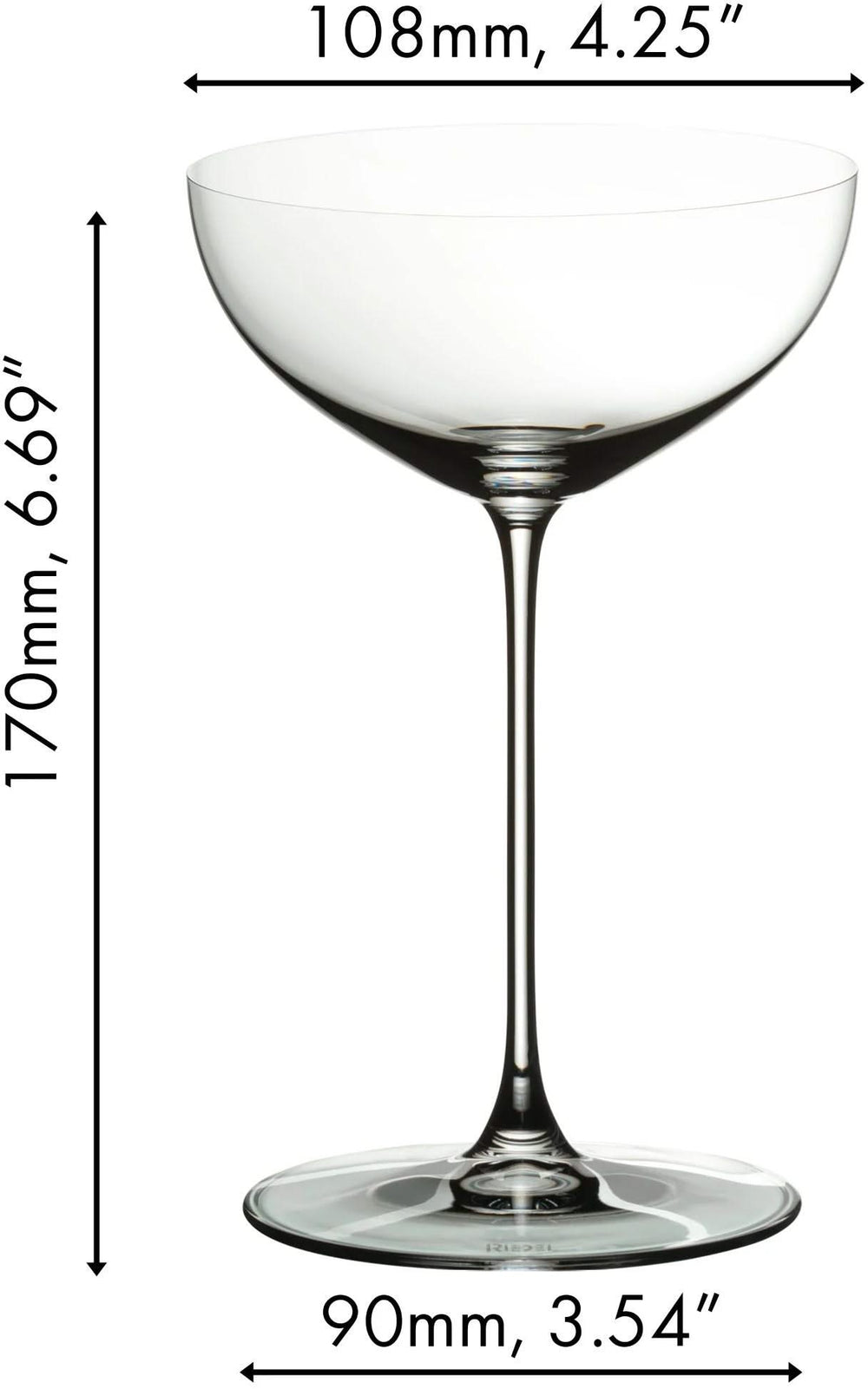 Riedel Cocktailglazen Veritas - 240 ml - 2 stuks