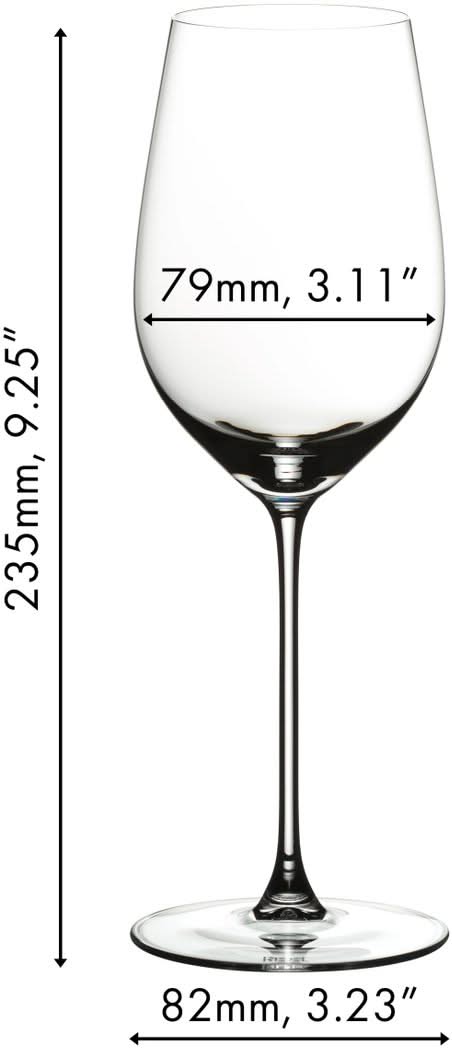 Riedel Witte Wijnglazen Veritas - Riesling / Zinfandel - 395 ml - 2 stuks