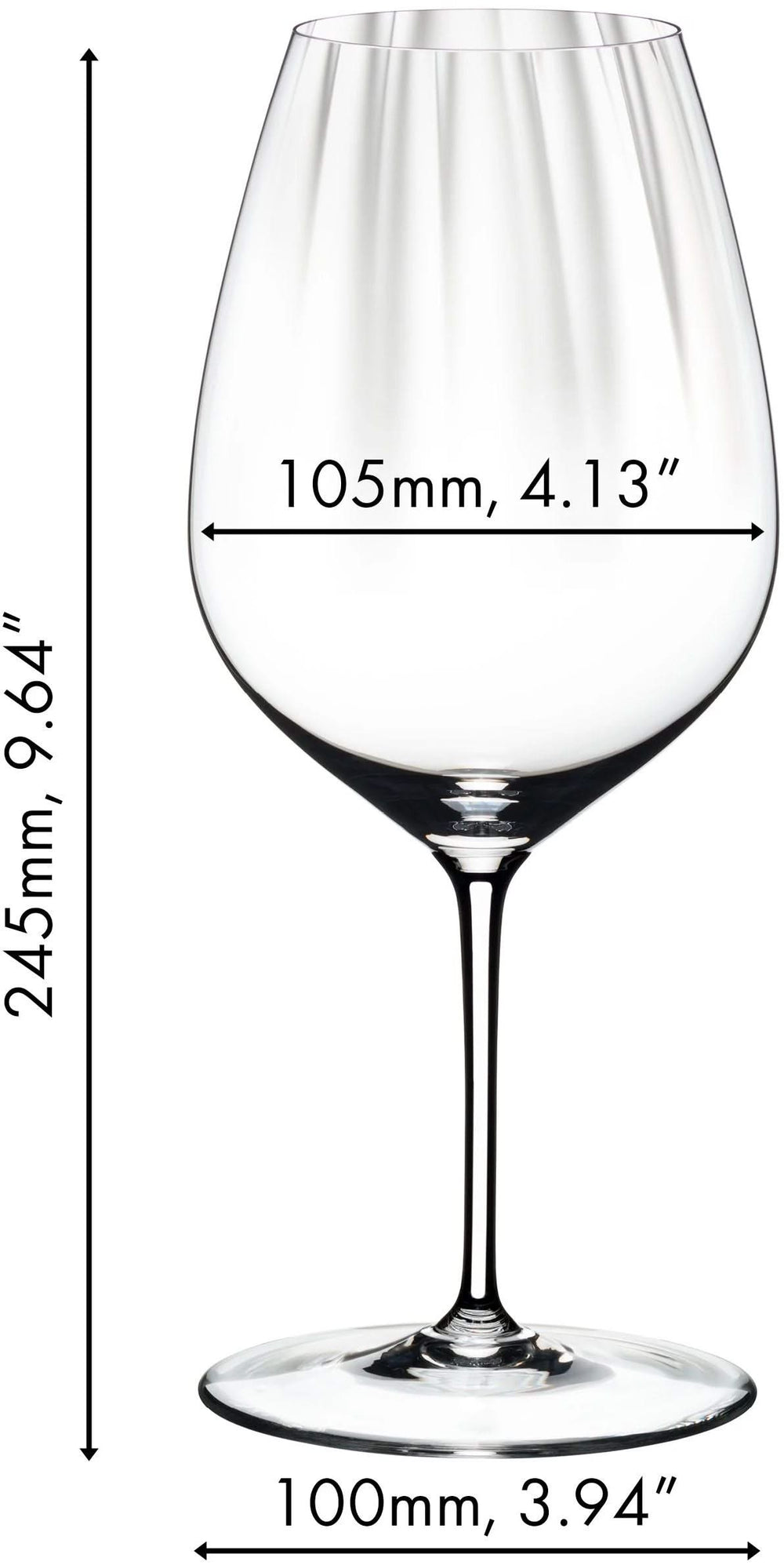 Riedel Rode Wijnglazen Performance - Cabernet / Merlot - 834 ml - 2 stuks