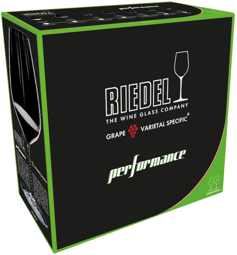 Riedel Rode Wijnglazen Performance - Cabernet / Merlot - 834 ml - 2 stuks