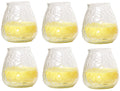 Cosy & Trendy Lowboy Kaarsen - Buitenkaarsen - Citronella Kaarsen ø 10 cm - 6 stuks