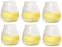 Cosy & Trendy Lowboy Kaarsen - Buitenkaarsen - Citronella Kaarsen ø 10 cm - 6 stuks