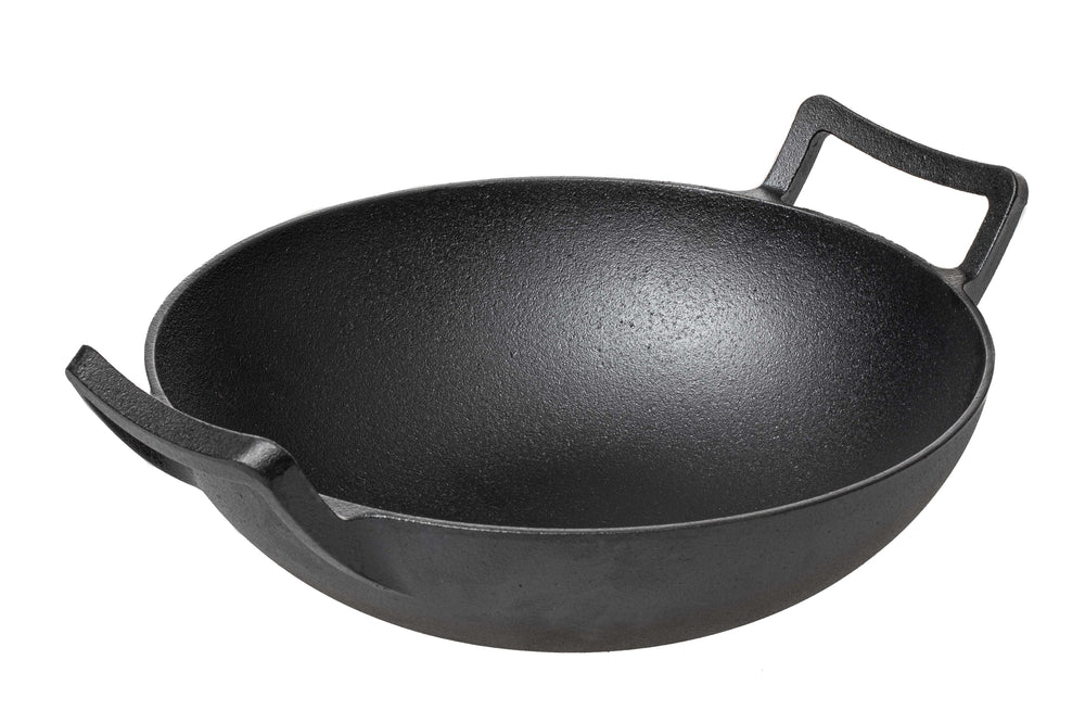 Blackwell Wokpan / Wadjan Gietijzer ø 32 cm / 3.3 liter - geschikt voor alle warmtebronnen - zonder anti-aanbaklaag