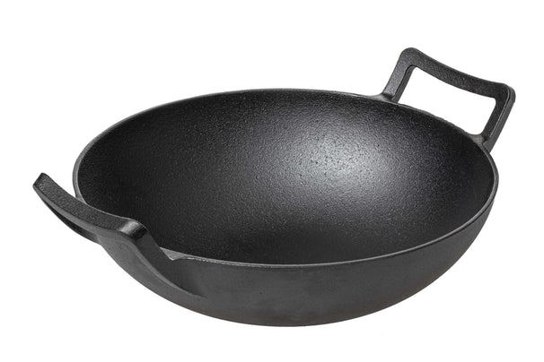 Blackwell Wokpan / Wadjan Gietijzer ø 32 cm / 3.3 liter - geschikt voor alle warmtebronnen - zonder anti-aanbaklaag