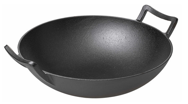Blackwell Wokpan / Wadjan Gietijzer ø 36 cm / 6.5 liter - geschikt voor alle warmtebronnen - zonder anti-aanbaklaag