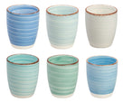 Cookinglife Koffiekopjes / Senseo Kopjes - Delice Blauw 180 ml - 6 stuks