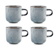 ONA Koffiekopjes Duna Blue 220 ml - 4 Stuks