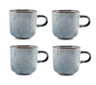 ONA Koffiekopjes Duna Blue 220 ml - 4 Stuks