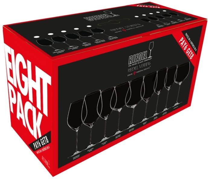 Riedel Rode Wijnglazen Veritas - Cabernet / Merlot - 709 ml - Pay 6 Get 8