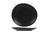 Cosy & Trendy Ontbijtborden / Dessertborden Vongola Black - 22 x 20 cm - 4 Stuks