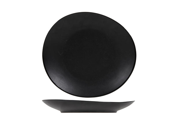 Cosy & Trendy Ontbijtborden / Dessertborden Vongola Black - 22 x 20 cm - 4 Stuks