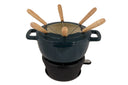 Cosy & Trendy Fondueset Fontestic Gietijzer Green Heron - Ø 18 cm