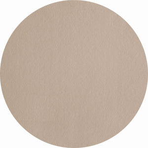 ASA Selection Placemat - Leather Optic Fine - Stone - ø 38 cm