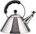 Alessi Fluitketel 9093 RVS / Zwart - 2 liter - Michael Graves - 9093 B