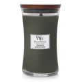 WoodWick Geurkaars Large Frasier Fir - 18 cm / ø 10 cm - Geurkaars in Glas - Houten Lont
