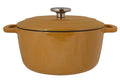 Cosy & Trendy Braadpan met deksel Fontestic Gietijzer Amber Gold Ø 28 cm / 6.8 Liter - geëmailleerde anti-aanbaklaag