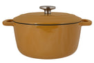 Cosy & Trendy Braadpan met deksel Fontestic Gietijzer Amber Gold Ø 28 cm / 6.8 Liter - geëmailleerde anti-aanbaklaag
