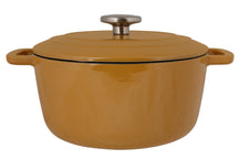 Cosy & Trendy Braadpan met deksel Fontestic Gietijzer Amber Gold Ø 28 cm / 6.8 Liter - geëmailleerde anti-aanbaklaag