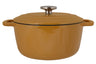 Cosy & Trendy Braadpan met deksel Fontestic Gietijzer Amber Gold Ø 20 cm / 2.7 Liter - geëmailleerde anti-aanbaklaag