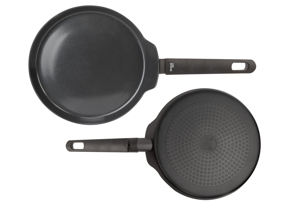Cookinglife Pannenkoekenpan Black Cera Zwart ø 24 cm - geschikt voor alle warmtebronnen - keramische anti-aanbaklaag