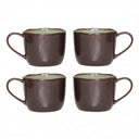 Cosy & Trendy Koffiekopjes Plato Mat - 190 ml - 4 Stuks