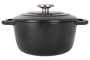 Cosy & Trendy Braadpan met deksel Fontestic Gietijzer Black Ø 20 cm / 2.7 Liter - geëmailleerde anti-aanbaklaag