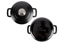 Cosy & Trendy Braadpan met deksel Fontestic Gietijzer Black Ø 20 cm / 2.7 Liter - geëmailleerde anti-aanbaklaag