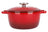 Cosy & Trendy Braadpan met deksel Fontestic Gietijzer Traditional Red Ø 20 cm / 2.7 Liter - geëmailleerde anti-aanbaklaag