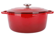 Cosy & Trendy Braadpan met deksel Fontestic Gietijzer Traditional Red Ø 28 cm / 6.8 Liter - geëmailleerde anti-aanbaklaag