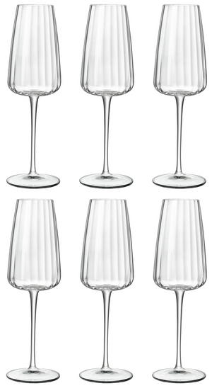 Luigi Bormioli Champagneglazen - Flutes - Speakeasies - 210 ml - 6 Stuks