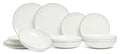 ASA Selection Serviesset A Table Ligne Noire 18-delig / 6 personen - 6 dinerborden, 6 ontbijtborden en 6 pasta-/soepborden