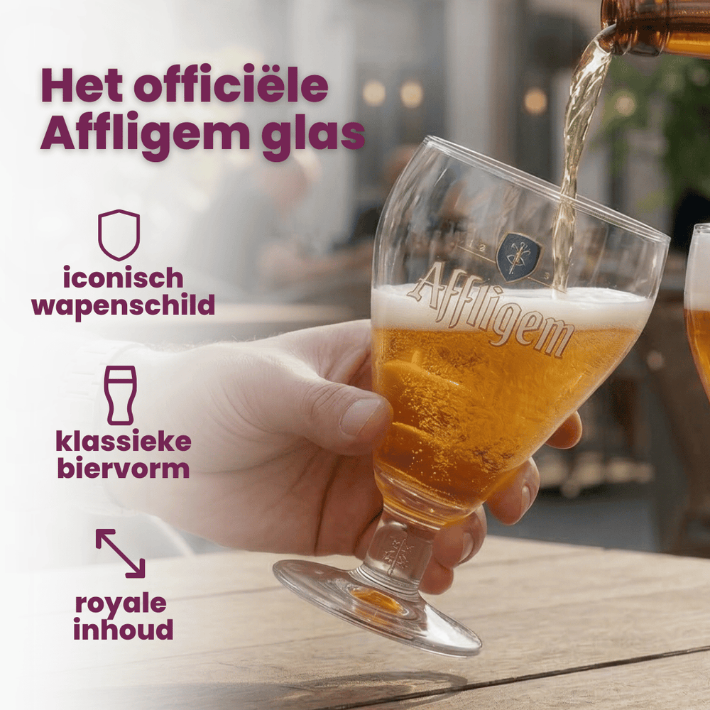 Affligem Bierglazen 300 ml - 4 Stuks