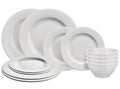 Alessi Serviesset PlateBowlCup 12-delig /  4 personen  - 4 dinerborden, 4 ontbijtborden en 4 kommen