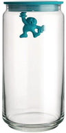 Alessi Voorraadpot Gianni A Little Man Holding On Tight Blauw - 1.4 liter - Mattia Di Rosa - AMDR06 AZ