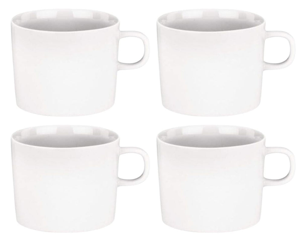 Alessi Koffiekopjes PlateBowlCup 200 ml - 4 stuks - Jasper Morrison - AJM28/78