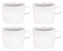 Alessi Koffiekopjes PlateBowlCup 200 ml - 4 stuks - Jasper Morrison - AJM28/78