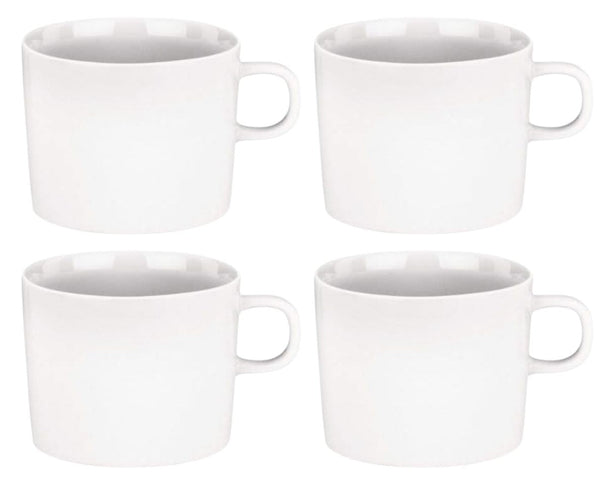 Alessi Koffiekopjes PlateBowlCup 200 ml - 4 stuks - Jasper Morrison - AJM28/78