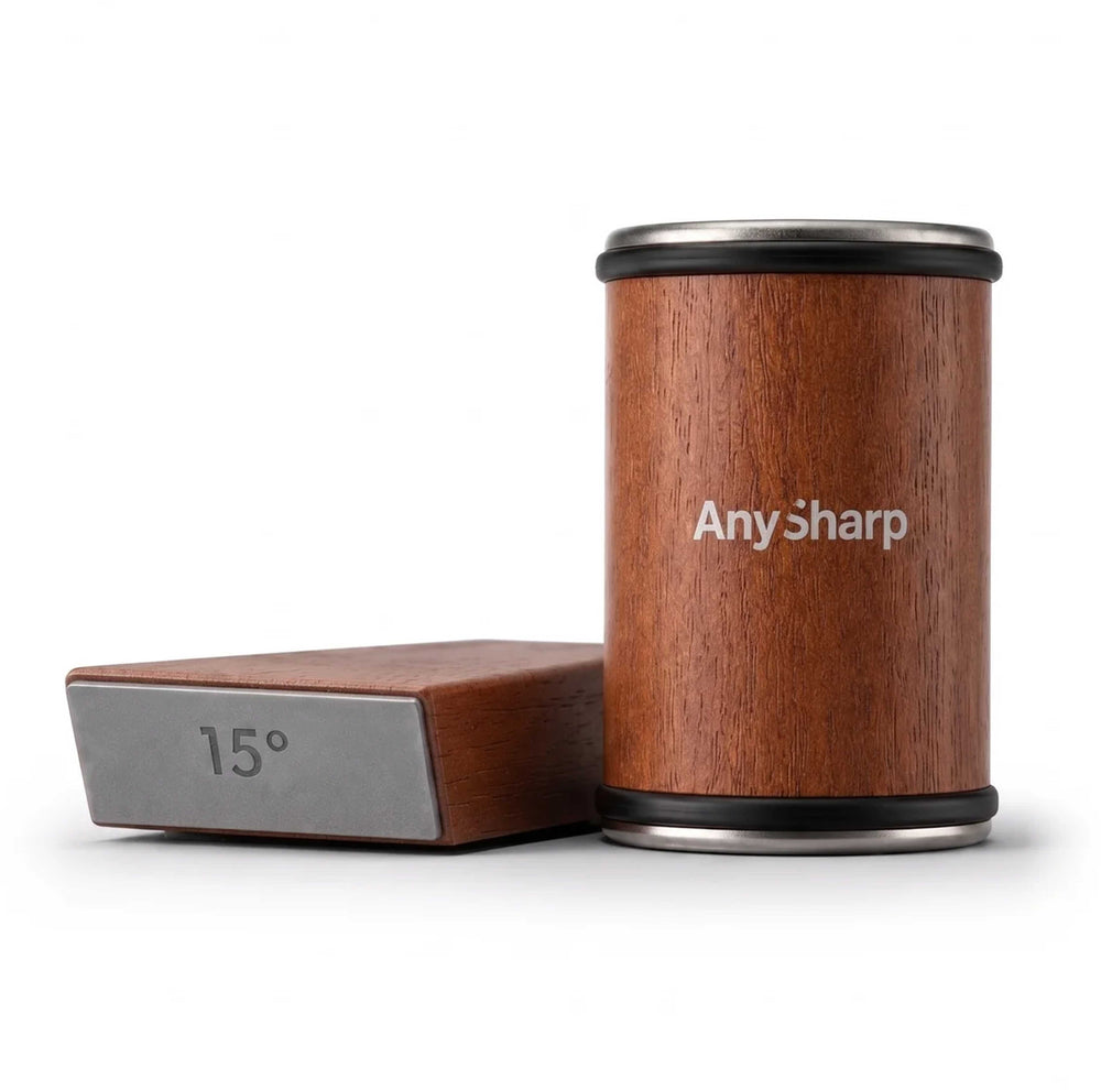 AnySharp Rollende Messenslijper met Magnetische Hoekgeleider