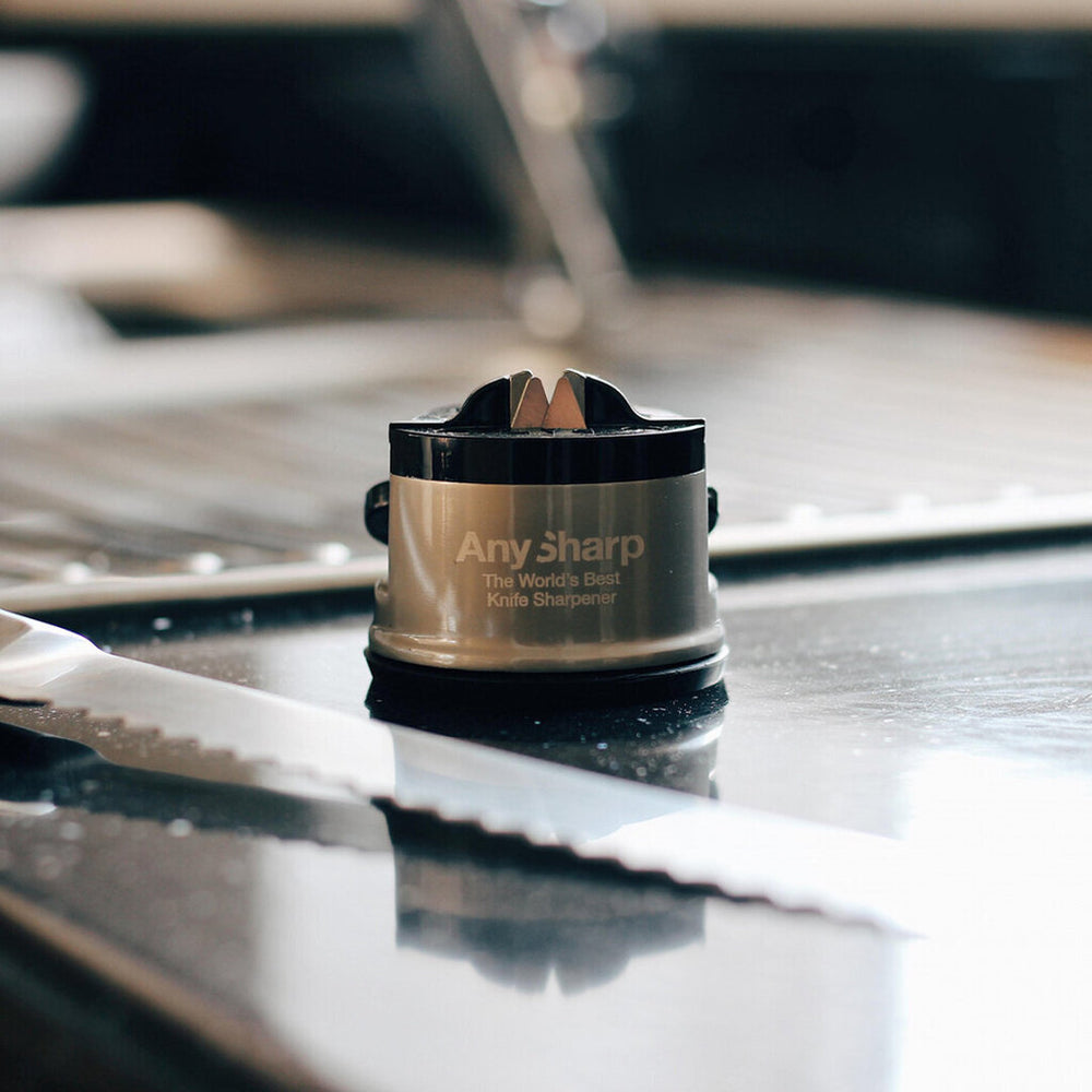 AnySharp Messenslijper Pro Zilver