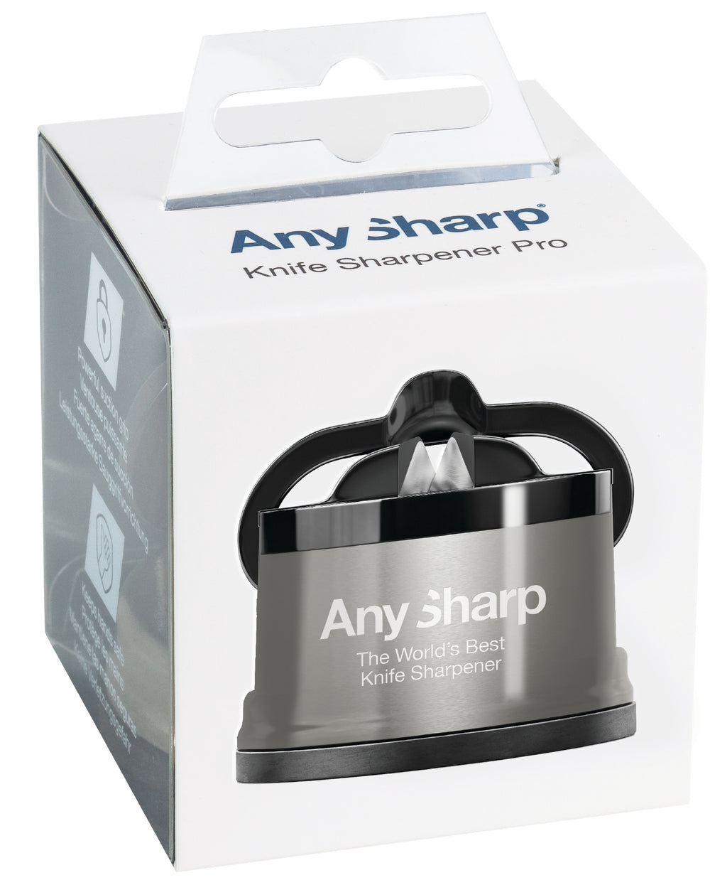 AnySharp Messenslijper Pro Zilver