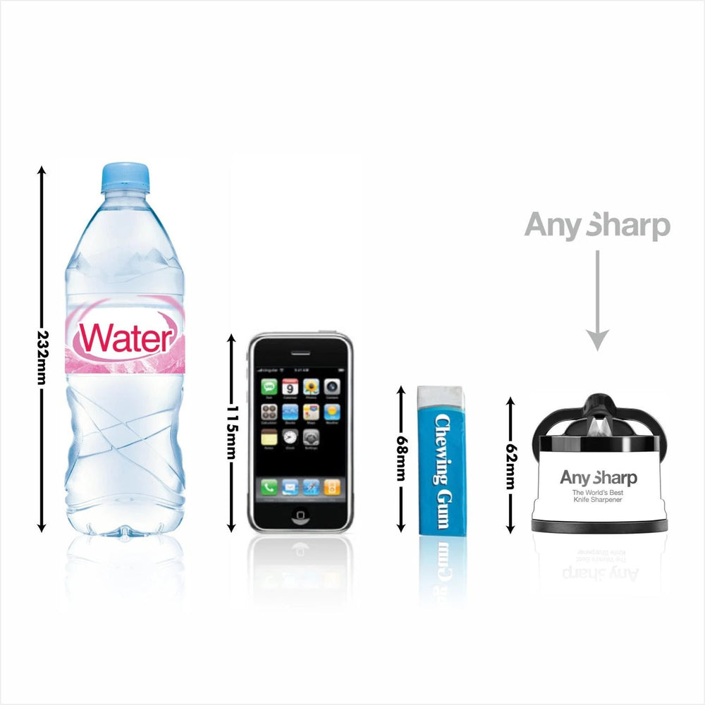 AnySharp Messenslijper Pro Zilver
